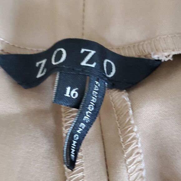 ZOZO Classic Plain Front Pants - Size 16 - Picture 4 of 5
